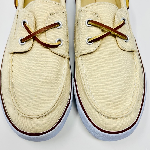 (Childrens) Place kids canvas boat/dock shoe size 3 - Picture 8 of 10